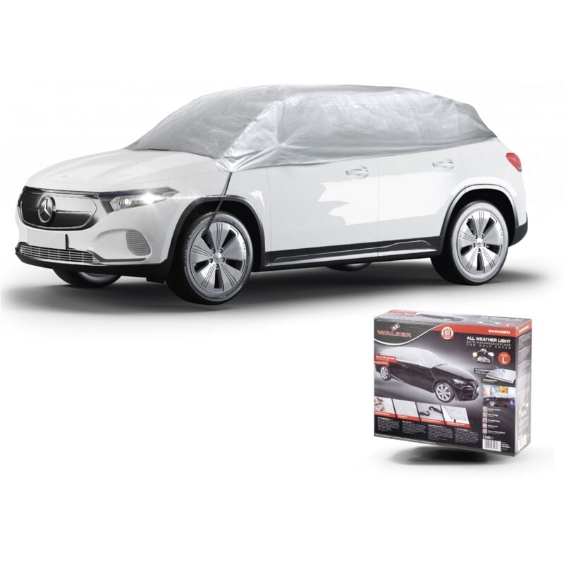 Bâche pour voiture All Weather Light demi-garage taille l gris clair