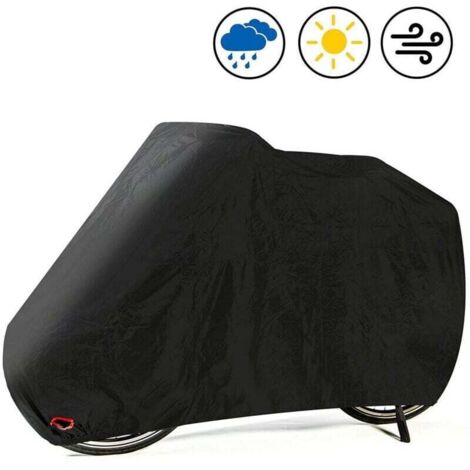 Bâche pour voiture Coque de protection de vélo imperméable et anti-déchirure - Super Garage Bike avec matériau en polyester enduit Sac de rangement de qualité