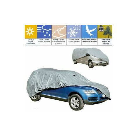 Housse Voiture pour Peugeot Bipper, House Voiture extérieure,bache Voiture  XXL(Color:A,Size:Box Body/MPV)