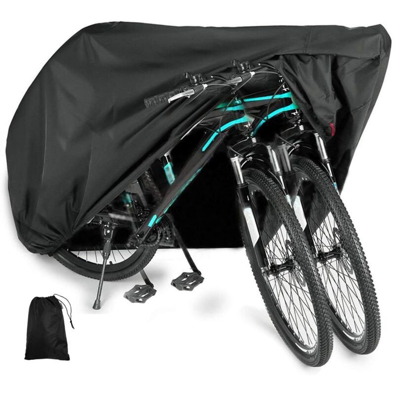 Bâche pour voiture Housse de protection en tissu Oxford 210D - Housse de protection pour vélo - xl - Housse de protection pour vélo - imperméable