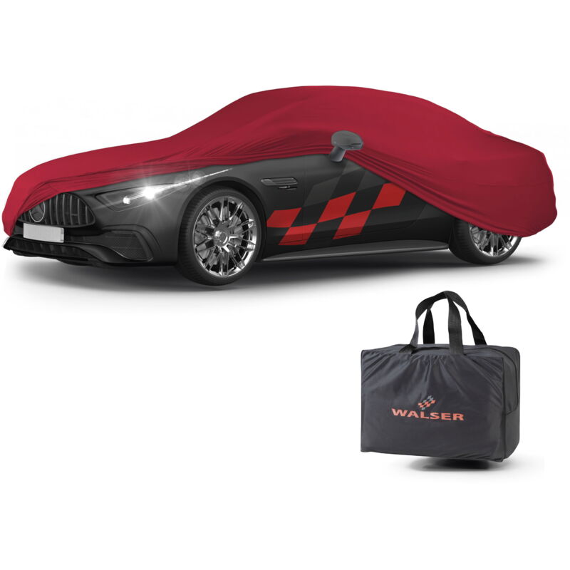 Walser - Bâche pour voiture Indoor Stretch Plus taille l rouge
