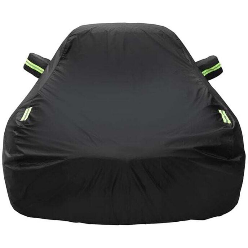 Bâche pour Voiture SUV Impermeable 480 x 175 x 150cm Noir Extérieur Housse de Protection Auto SUV Étanche Couverture SUV,TRIMEC