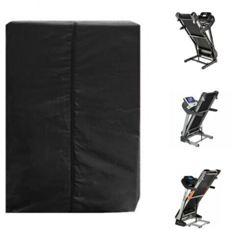 bâche pour voiture,Housse de Tapis de Course Pliable, Housse Anti poussière Pliable pour Tapis de Course 210D Coupe-Vent, imperméable à la Pluie, bâche en Tissu Oxford，95×75×160cm，noir - RWBâche pour