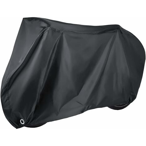 bâche pour voiture,Housse de vélo, 200 x 110 x 70 cm, Garage à vélos avec Trous de Verrouillage, Normes Oxford de Haute qualité, Protection étanche Contre la poussière, la Pluie, la Neige UV