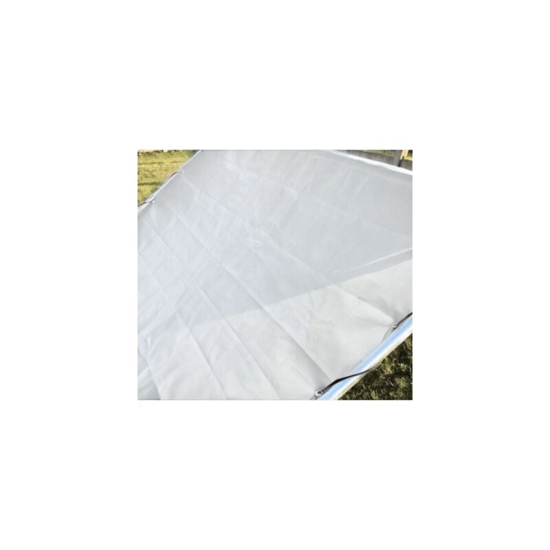 Animal Valley - Bâche Premium Taille Xxl Pour Parc 4x4m, 6x4m Et 8x4m Blanche