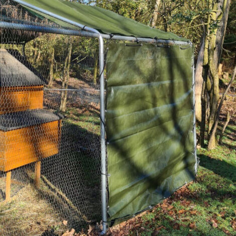 Bâche Premium Universelle 2 X 1,70 M Pour Côté De Parc À Poules