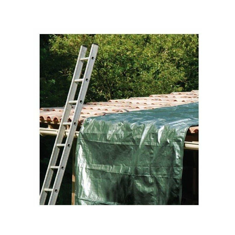 Bache professionnelle lourde 240 grs-m² - 4 x 5 m