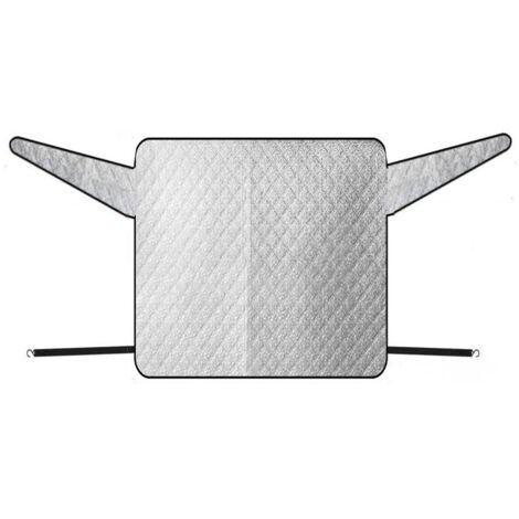 Bâche Protection Pare Brise Arrière Voiture, Couverture Pare-Brise Voiture Hiver, Bache Pare Brise Protection pour Neige, Glace, Gel, poussière, Rayons UV et Soleil, Universelle pour Voitures et SUV