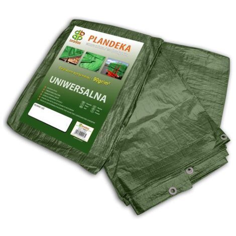 BÂCHE RENFORCÉE VERTE 90g 3 x 3m BRADAS