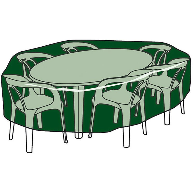 Couvercle De Protection. Housse Table Et Chaise Ø120x90cm 100gr/M²