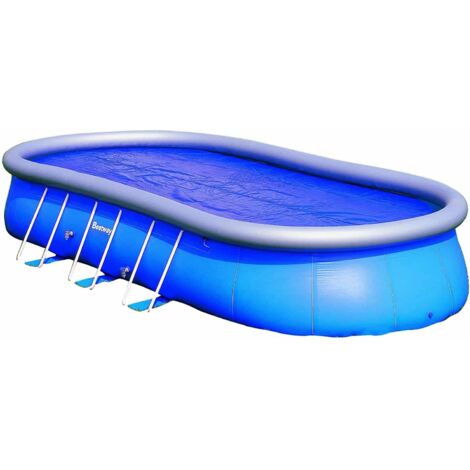 Bâche solaire ovale " Steel Pro " - 6.45 x 3.30 m