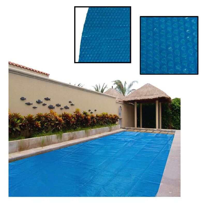 Bâche solaire pour piscine Bâche solaire ronde bleue Ø3 m Couverture de piscine