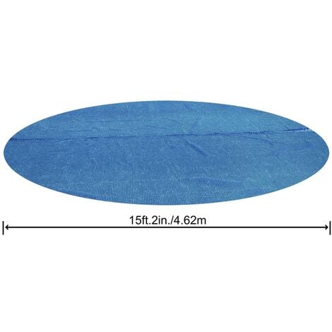 Bâche solaire  pour piscine hors sol ronde - diamètre 462 cm