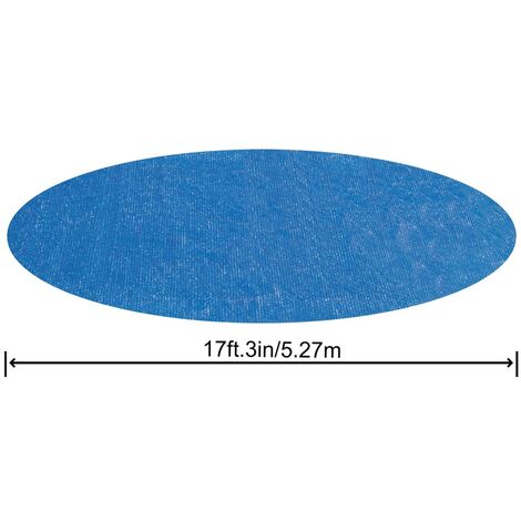 Bâche solaire pour piscine hors sol ronde - diamètre 527 cm