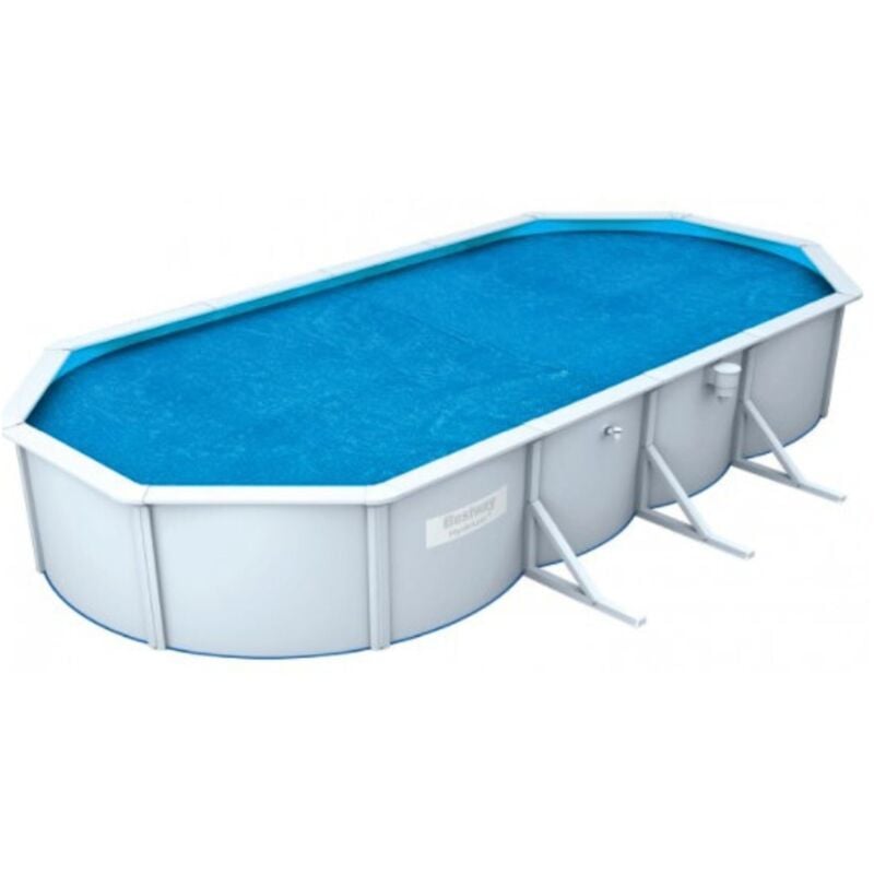 Bestway - Bâche à bulles ovale 730x350cm pour piscine Hydrium 740x360x120cm