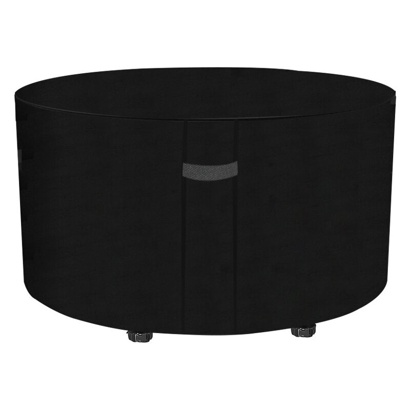 Bache Table de Jardin Ronde Housse pour Table de Jardin Imperméable Anti-UV Oxford Robuste Protection Table Extérieur 18884cm
