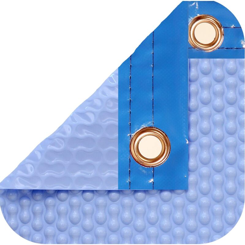 Bâche thermique 500 microns Geobubble CoolGuard de 5,5 x 3m avec renfort autour du contour