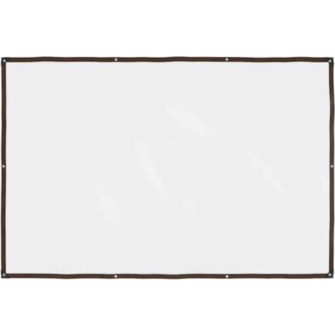 Bâche transparente avec œillets 2x3 m polyéthylène vidaXL