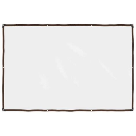 Bâche transparente avec œillets 2x3 m polyéthylène vidaXL
