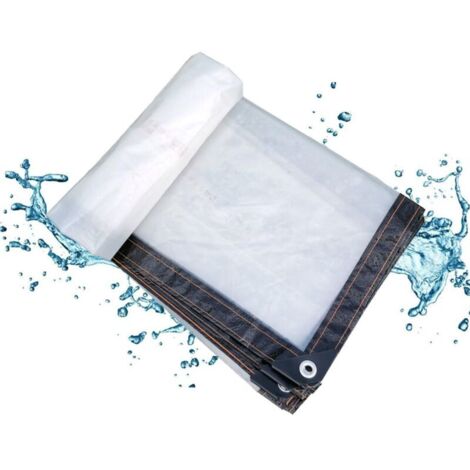 Bâche Transparente Imperméable - 1 pièce, Bâche Protection Plante 1x2m - Convient pour Jardin/Meuble