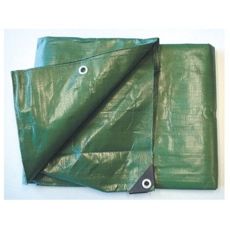 Bache Ultra Pro Bicolore Noir-vert 2x3m Ref 2414