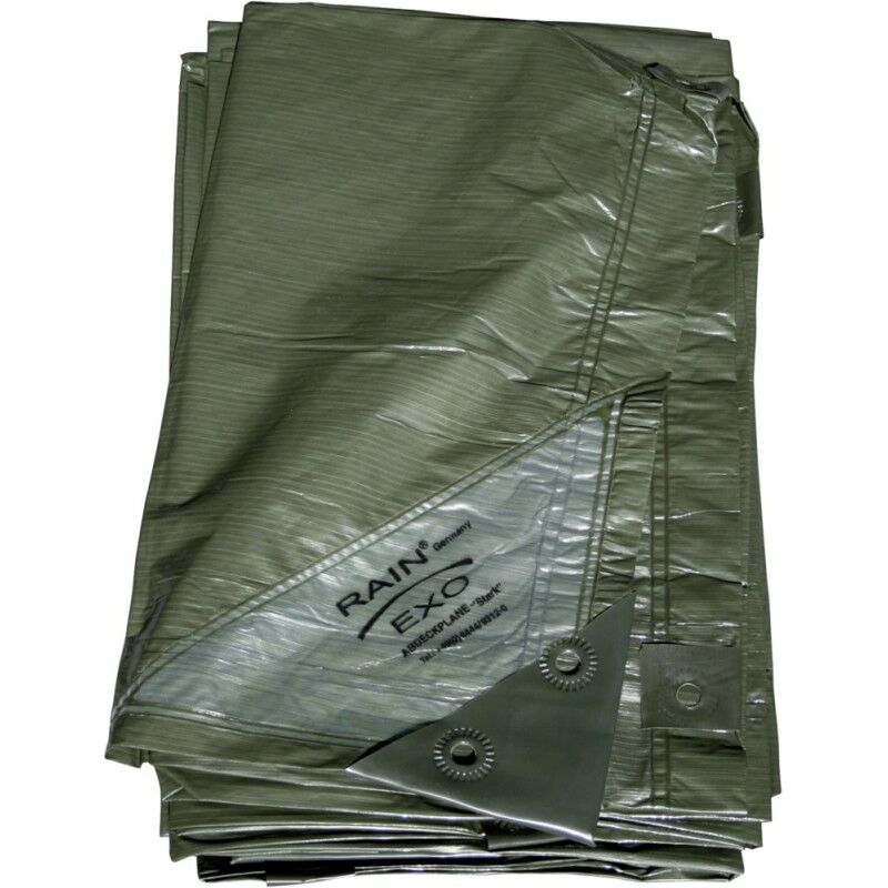 Bache vert , 90g/m2, 6x10m