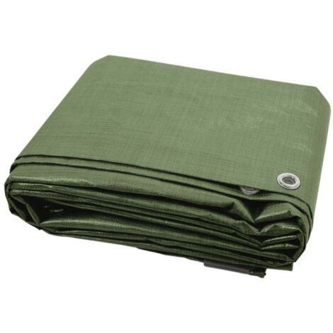 Bâche verte 150g 6m x 10m