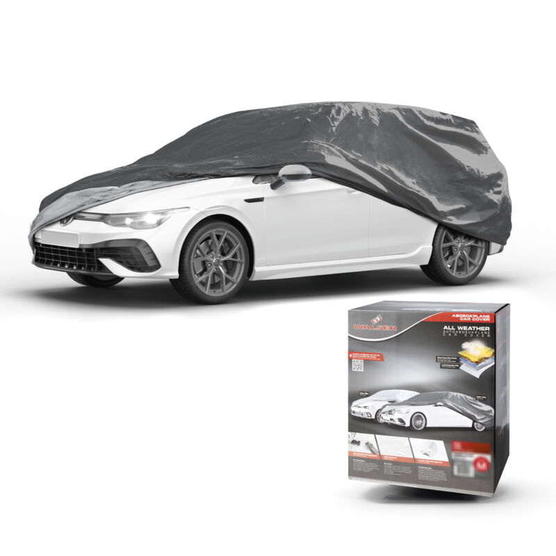 Bâche voiture All Weather Basic, bâche de voiture garage complet Combi taille m gris