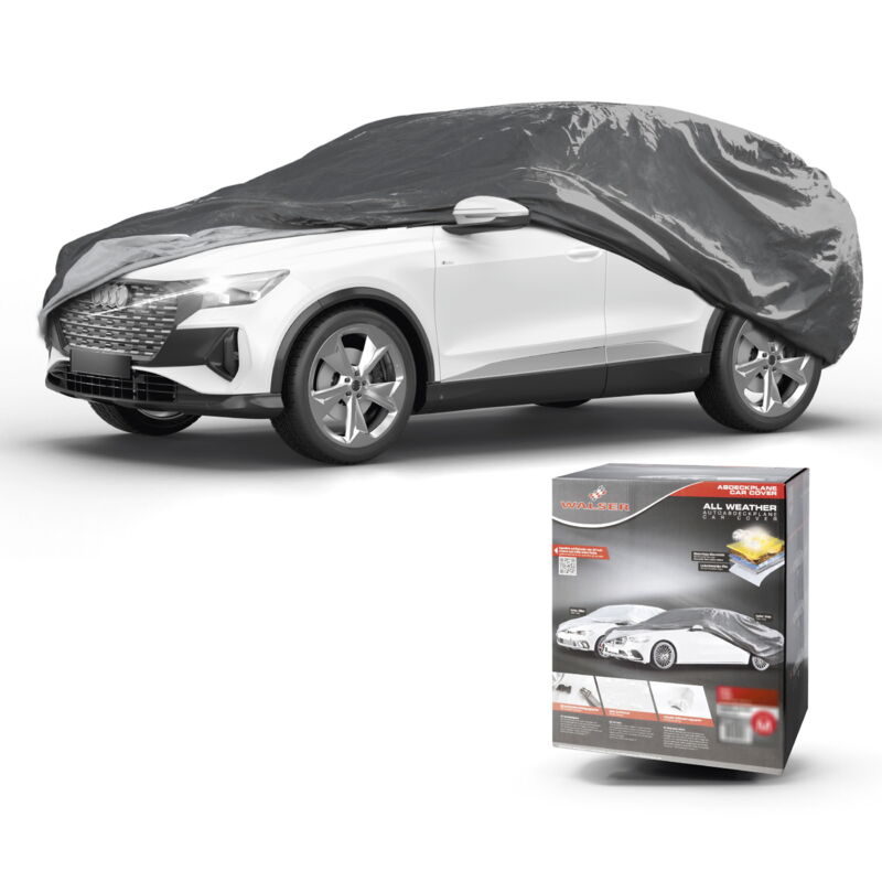 Bâche voiture All Weather Basic, bâche de voiture garage complet suv taille l gris