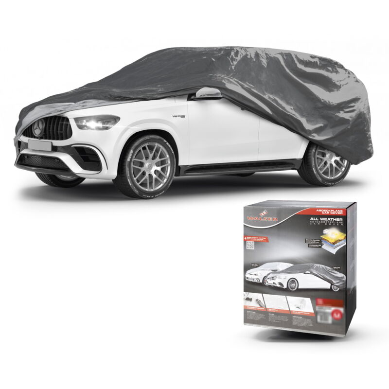 Bâche voiture All Weather Basic, bâche de voiture garage complet suv taille xl gris