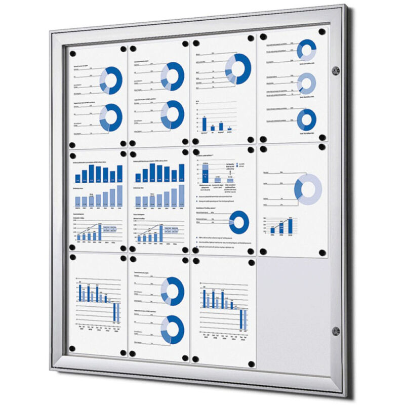 Giordanoshop - Bacheca con Apertura a Battente