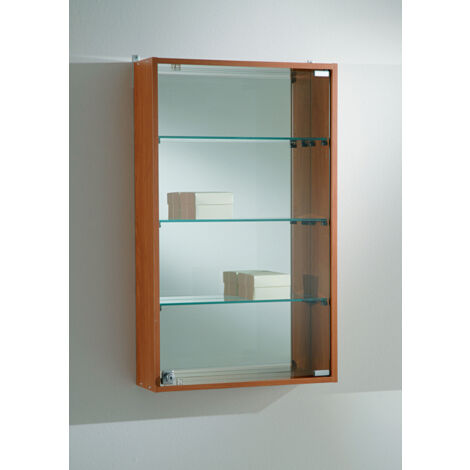 Bacheca con Schienale a Specchio 49x15xh81cm LL OF5080 Made in Italy Colore Weng