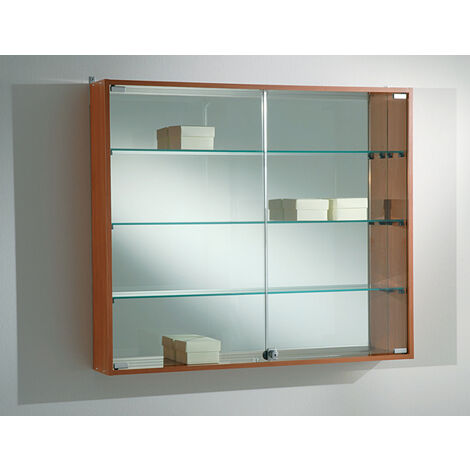 Bacheca con Schienale a Specchio 95x15xh81cm LL OF9580 Made in Italy Colore Grigio