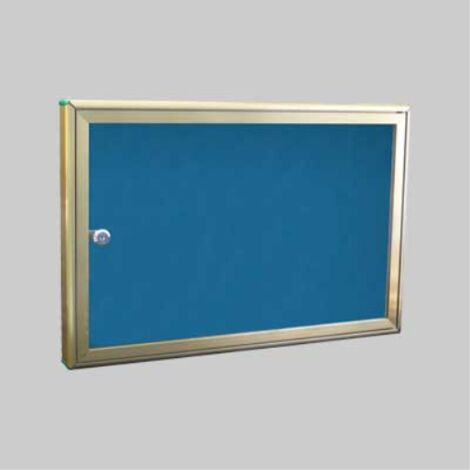 Bacheca porta avvisi ideal star in alluminio cm 55x37x5 (per 2 fogli a4 o 1 foglio a3) IDEAL STAR