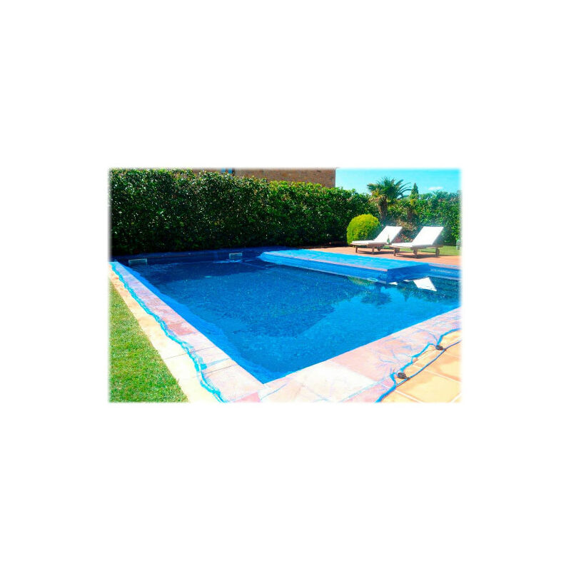 Bâches de piscine Fun&go Leaf Pool Bleu (7 x 11 m)