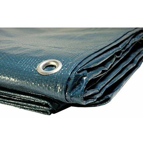 STI Telo PVC Ultra 260gr occhiellato Copertura Impermeabile Esterni Bianco 2X3mt