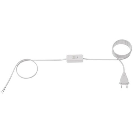 Bachmann 211.274 Cavo di alimentazione piatto bianco 1,8 m