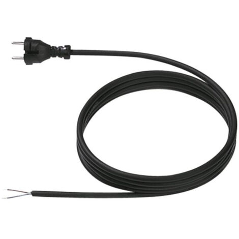 Bachmann 246.185 Strom Anschlusskabel  Schwarz 3.00 m