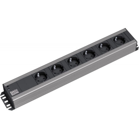 Bachmann 300000 Stromverteilungseinheit Rack Schwarz