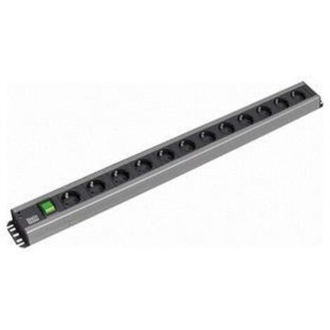 Bachmann 300.005 unit? di distribuzione dell'energia (PDU) 2U Nero, Grigio 12 presa(e) AC