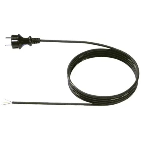 Bachmann 323.185 Strom Anschlusskabel  Schwarz 3.00 m