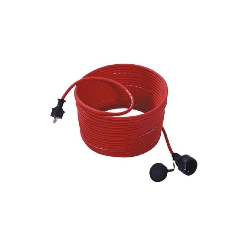 343.370 rallonge pour tondeuse à gazon rouge 25 m - Bachmann