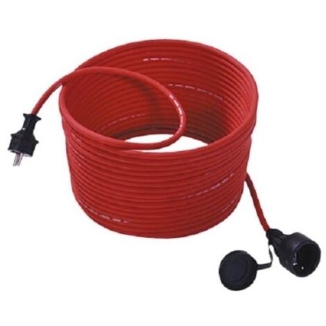 Bachmann 343.373 rallonge électrique rouge vif 15m
