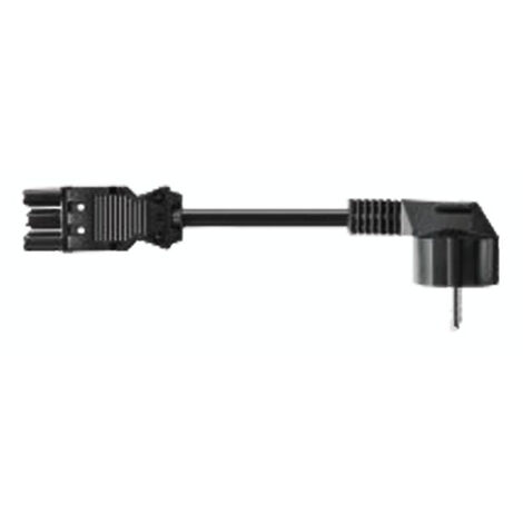 Bachmann 375.076  Anschlussleitung  Schwarz 5.00 m
