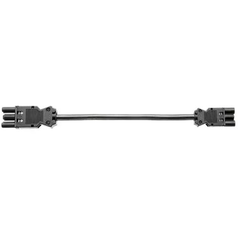 Bachmann 375.128  Verbindungsleitung  Schwarz 3.00 m