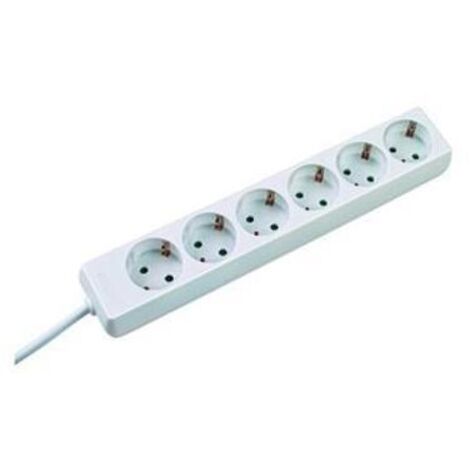 Bachmann 381.241S Steckdosenleiste  Weiß Schutzkontakt 1 St.