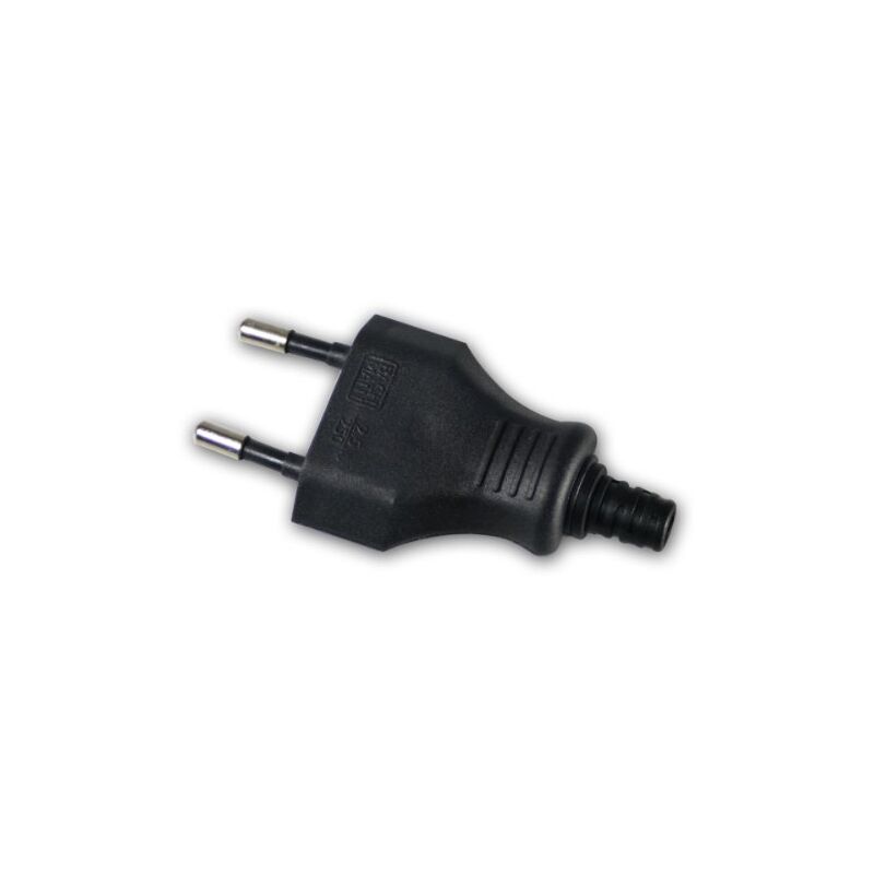 

900002 900.002 ENCHUFE PLANO SW CONEXIÓN ROSCADA, NEGRO, 1X EURO FLACHSTECKER - Bachmann