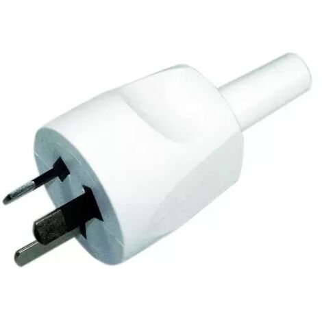 Bachmann 910.282 Schutzkontaktstecker Kunststoff 250 V Weiß IP20