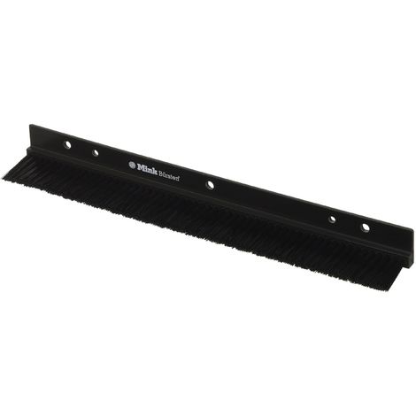 Bulk Hardware Striscia Paraspifferi A Spazzola Per Porte – 915 Mm, Fissaggio A Vite, Colore Argento, Antispiffero