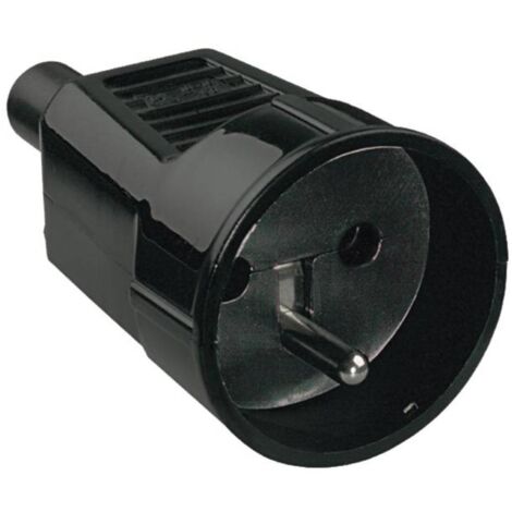 Bachmann 912.173 Presa di sicurezza Plastica Nero IP20